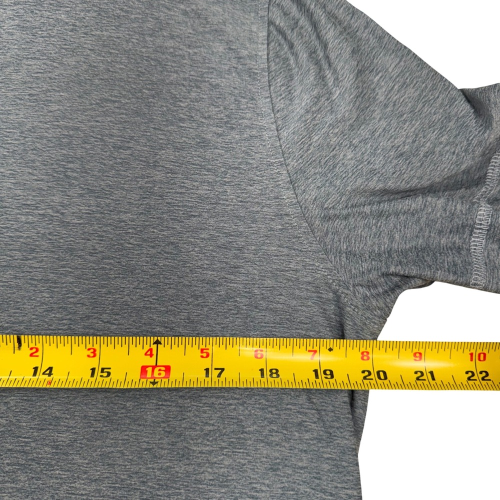 Vuori Performance T-Shirt Mens M Blue Heathered Strato Tech Short Sleeve - Picture 4 of 8
